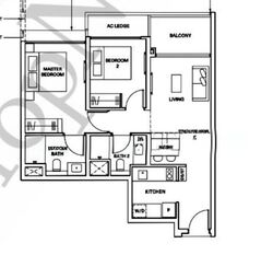 The Watergardens At Canberra (D27), Apartment #536934841